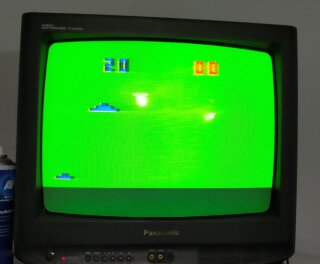 Submarine running over RF