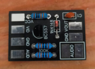 Tempest Programmable TV Game composite board