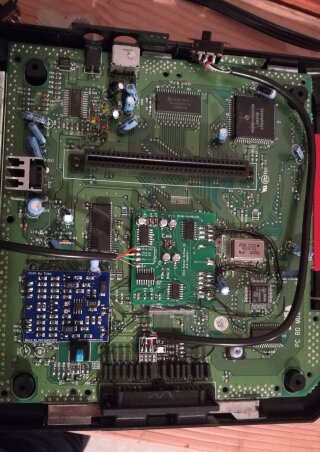 Region board wired up.