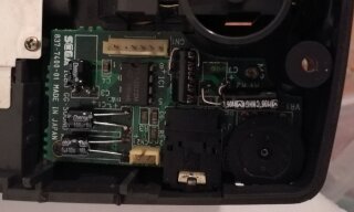 Game Gear audio board with new capacitors