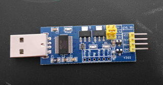USB to UART adapter.
